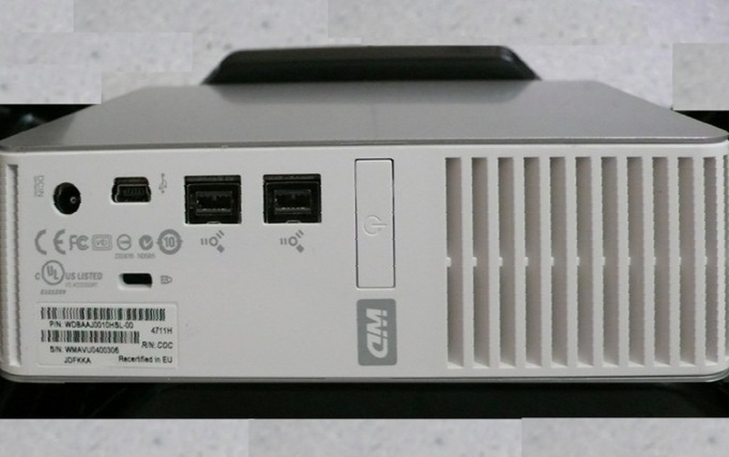 A Western Digital Firewire drive (This wasa MyBook, but others may be USB caddy disks). This was used with a Mac and was suffering bad blocksafter which it was sent to us for data recovery.