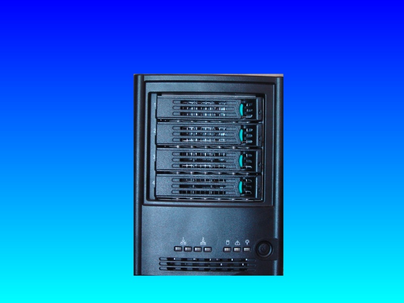 An SS4000e intel server nas box where the share folders were not accessible from the LAN network.