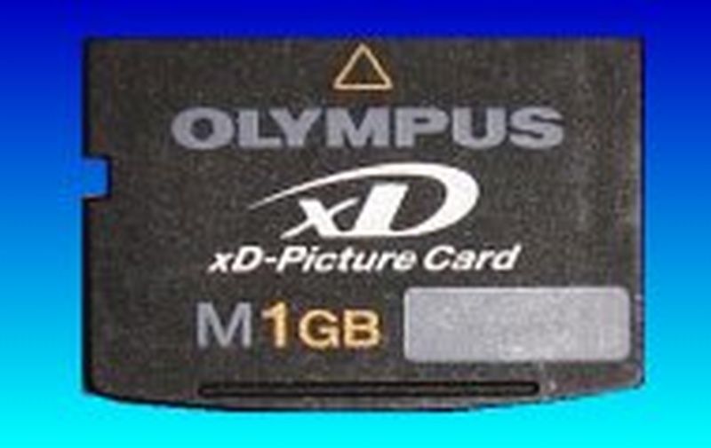 An olympus XD card in for data recovery.