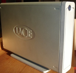 A lacie ethernet big disk awaiting data recovery.