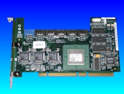 An Adaptec sata raid internal card that is capable of raid 5, riad 6 and mirror raid configurations for multiple hard drives.